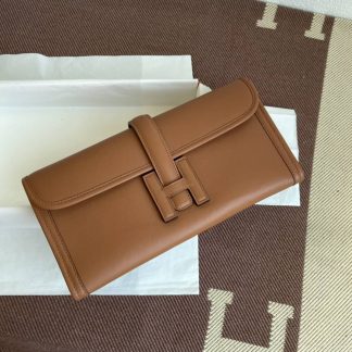 Replica Hermes Jige Elan 29 Swift Leather Clutch Bag