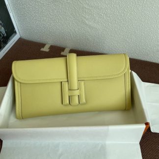 Replica Hermes Jige Elan 29 Swift Leather Clutch Bag