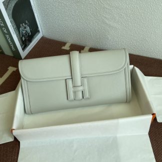 Replica Hermes Jige Elan 29 Swift Leather Clutch Bag