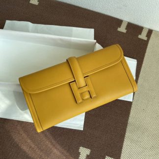 Replica Hermes Jige Elan 29 Swift Leather Clutch Bag