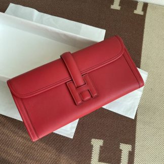 Replica Hermes Jige Elan 29 Swift Leather Clutch Bag