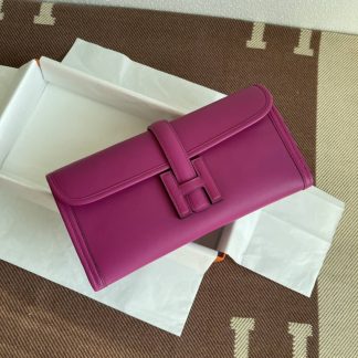 Replica Hermes Jige Elan 29 Swift Leather Clutch Bag