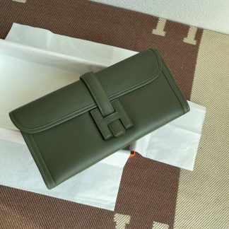 Replica Hermes Jige Elan 29 Swift Leather Clutch Bag