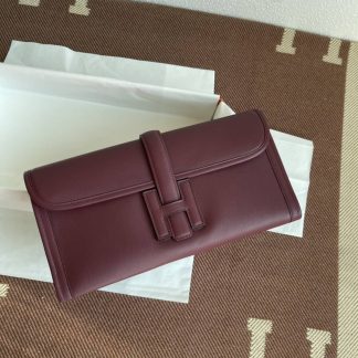 Replica Hermes Jige Elan 29 Swift Leather Clutch Bag