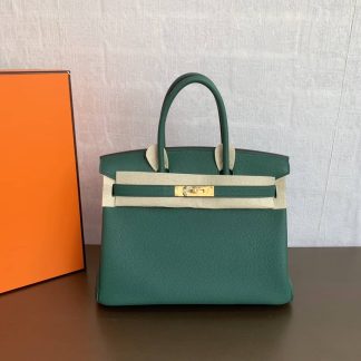 Replica Hermes Birkin 30 Clemence Leather Bag