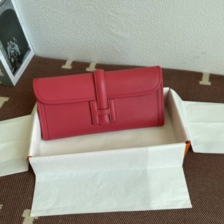 Replica Hermes Jige Elan 29 Swift Leather Clutch Bag