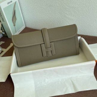 Replica Hermes Jige Elan 29 Epsom Leather Clutch Bag