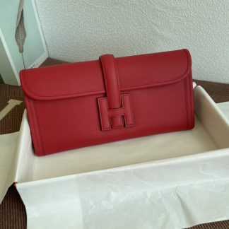 Replica Hermes Jige Elan 29 Epsom Leather Clutch Bag