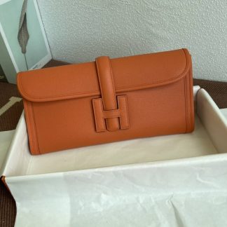 Replica Hermes Jige Elan 29 Epsom Leather Clutch Bag