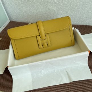 Replica Hermes Jige Elan 29 Epsom Leather Clutch Bag