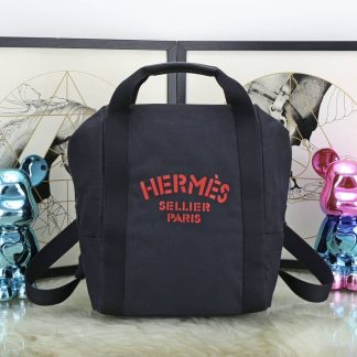 Replica Hermes Sac A Dos Groom Canvas Backpack