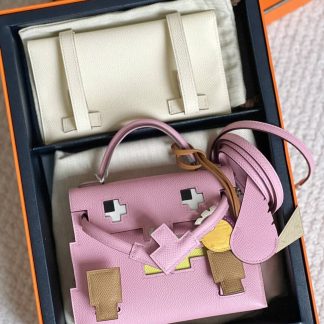 Replica Hermes Kelly Doll Picto Epsom Leather Bag