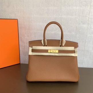 Replica Hermes Birkin 30 Clemence Leather Bag