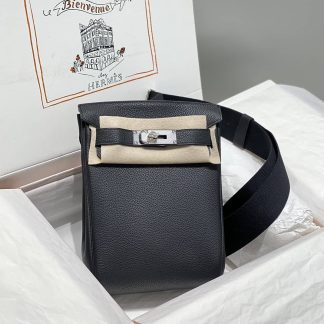 Replica Hermes Hac a Dos PM Clemence Leather Backpack