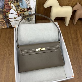 Replica Hermes Kelly Elan Chevre Mysore Leather Bag