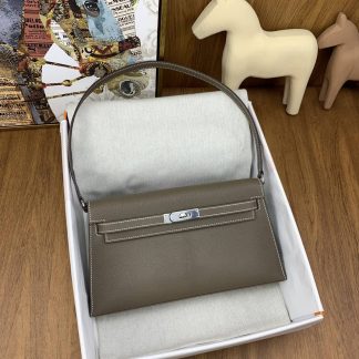 Replica Hermes Kelly Elan Chevre Mysore Leather Bag