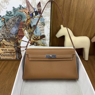 Replica Hermes Kelly Elan Chevre Mysore Leather Bag