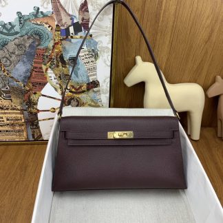 Replica Hermes Kelly Elan Chevre Mysore Leather Bag