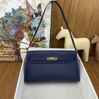 Replica Hermes Kelly Elan Chevre Mysore Leather Bag