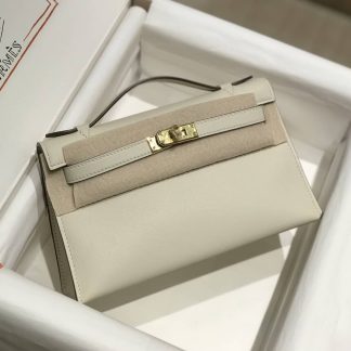 Replica Hermes Swift Leather Mini Kelly Pochette