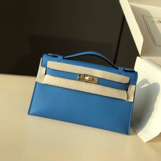 Replica Hermes Swift Leather Mini Kelly Pochette