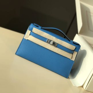 Replica Hermes Swift Leather Mini Kelly Pochette