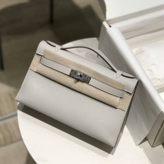 Replica Hermes Swift Leather Mini Kelly Pochette