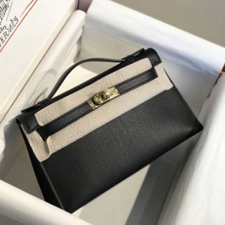 Replica Hermes Swift Leather Mini Kelly Pochette