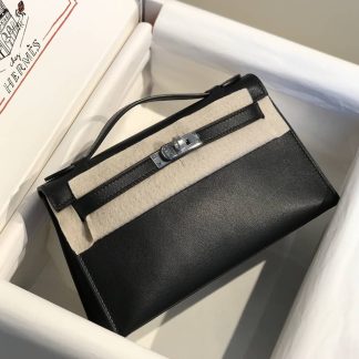 Replica Hermes Swift Leather Mini Kelly Pochette