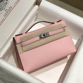 Replica Hermes Swift Leather Mini Kelly Pochette