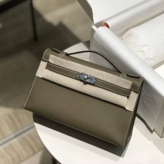 Replica Hermes Swift Leather Mini Kelly Pochette