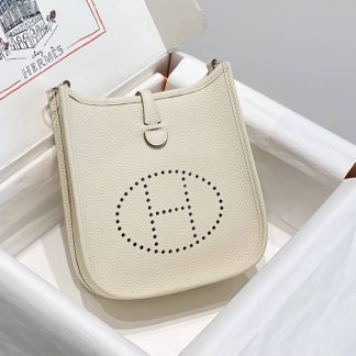 Replica Hermes Evelyne Mini Clemence Leather Bag