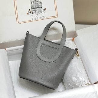 Replica Hermes In The Loop 18 Clemence Leather Bag