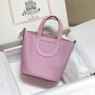 Replica Hermes In The Loop 18 Clemence Leather Bag