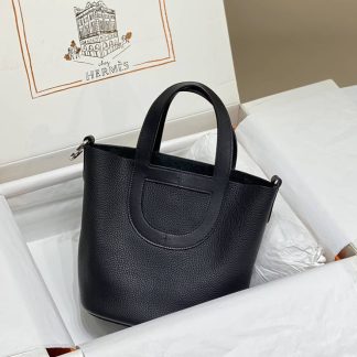 Replica Hermes In The Loop 18 Clemence Leather Bag