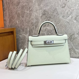 Replica Hermes Kelly Mini Epsom Leather Bag