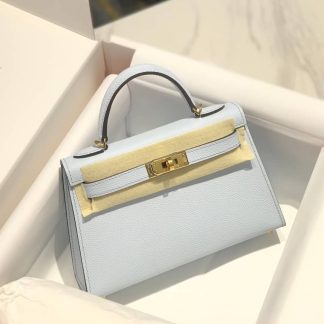 Replica Hermes Kelly Mini Epsom Leather Bag