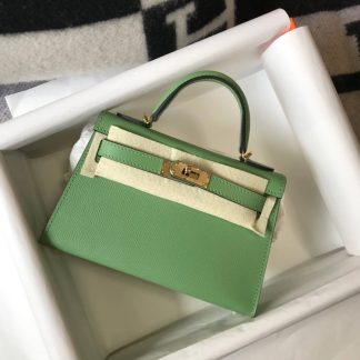 Replica Hermes Kelly Mini Epsom Leather Bag