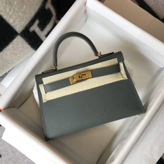 Replica Hermes Kelly Mini Epsom Leather Bag