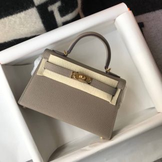 Replica Hermes Kelly Mini Epsom Leather Bag