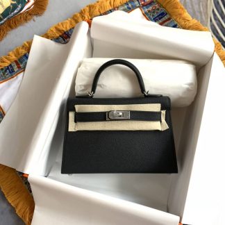 Replica Hermes Kelly Mini Epsom Leather Bag