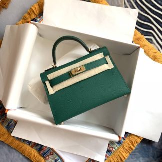 Replica Hermes Kelly Mini Epsom Leather Bag