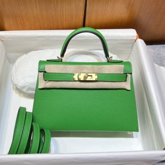 Replica Hermes Kelly Mini Epsom Leather Bag