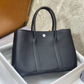 Replica Hermes Garden Party 30 Clemence Leather Bag