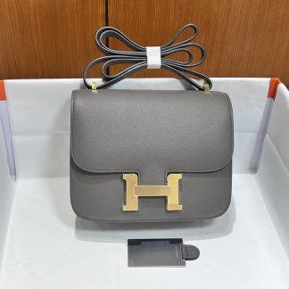 Replica Hermes Mini Constance 19 Epsom Calfskin Bag