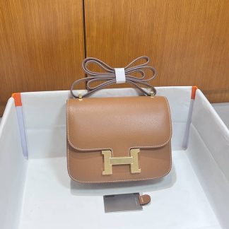 Replica Hermes Mini Constance 19 Epsom Calfskin Bag