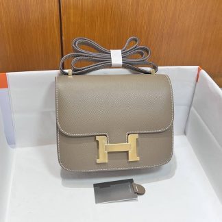 Replica Hermes Mini Constance 19 Epsom Calfskin Bag