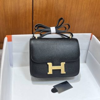 Replica Hermes Mini Constance 19 Epsom Calfskin Bag