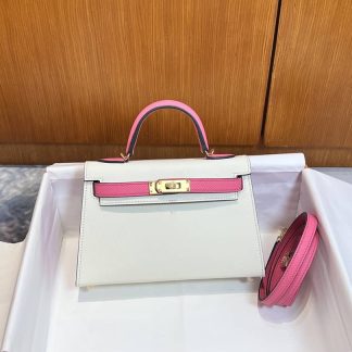 Replica Hermes Kelly Mini Epsom Calfskin Bag