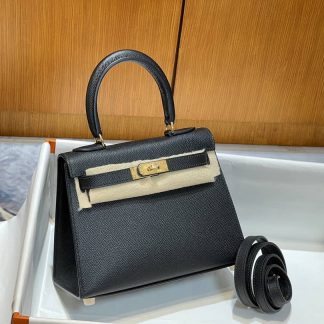 Replica Hermes Kelly Sellier 20 Epsom Calfskin Bag